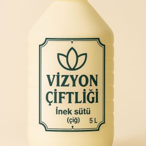 Çiğ inek sütü (5L)