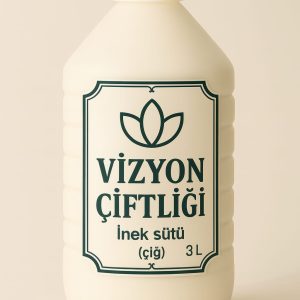 Çiğ inek sütü (3L)
