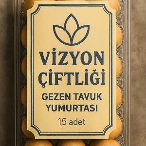 15'li Gezen tavuk yumurtası